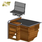 موقد RV وسخان انتظار مدمج للهواء
